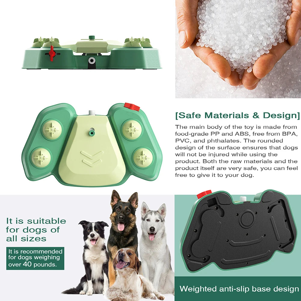 Dog Playing Water Toy Step on Sprinkler Activated Automatic Squirting Water Provides for Pet Water Sprinkler for Garden Watering