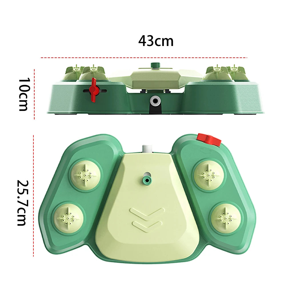 Dog Playing Water Toy Step on Sprinkler Activated Automatic Squirting Water Provides for Pet Water Sprinkler for Garden Watering