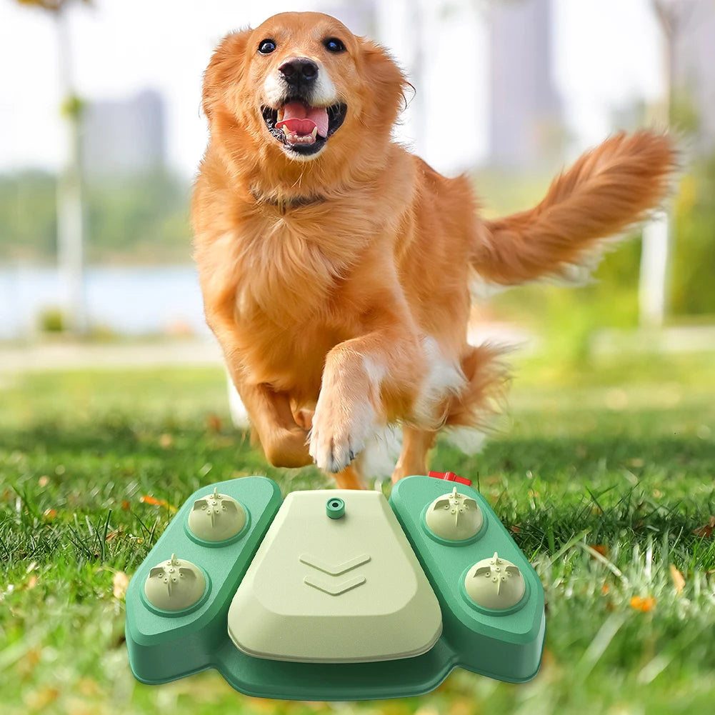 Dog Playing Water Toy Step on Sprinkler Activated Automatic Squirting Water Provides for Pet Water Sprinkler for Garden Watering
