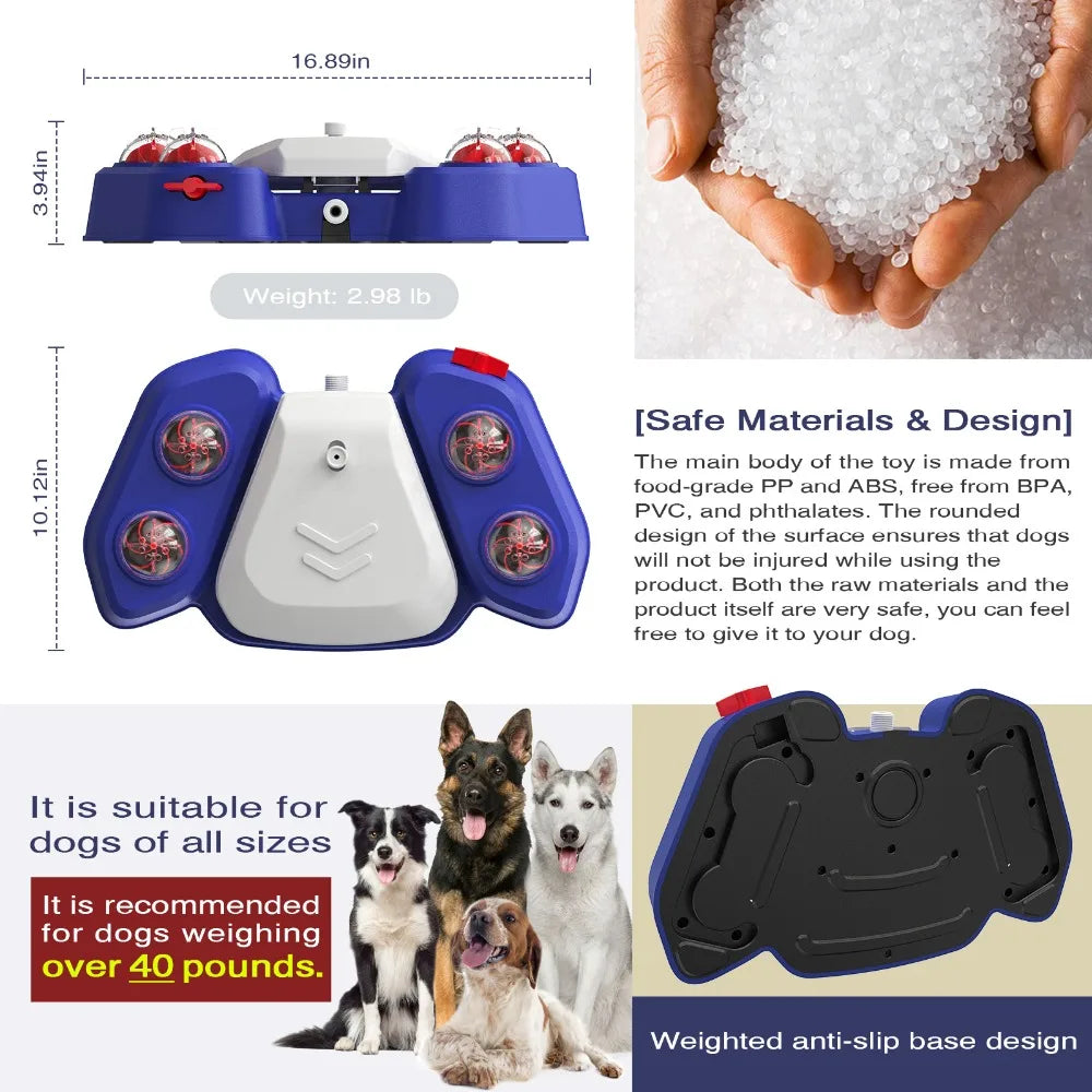 Pet Dog Step-on Water Sprinkler Toy, Outdoor Cooling Bath Playing Toy for Summer