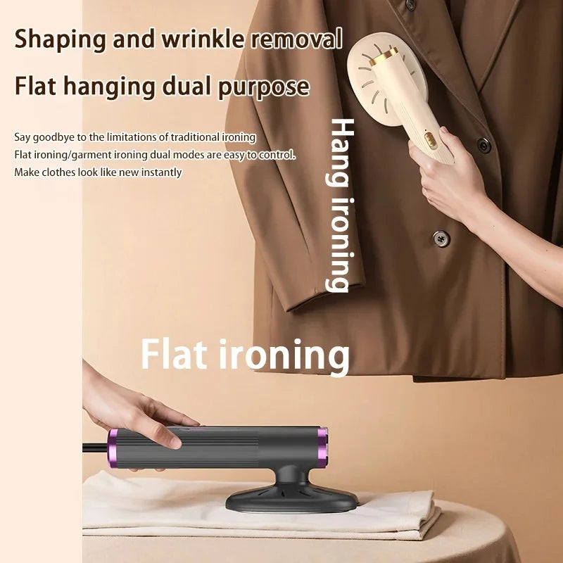 Handheld Steamer Iron USB Portable Mini for Clothes Fast Heating Travel Garment Fabric Press Machine with Handle Home Use 2026