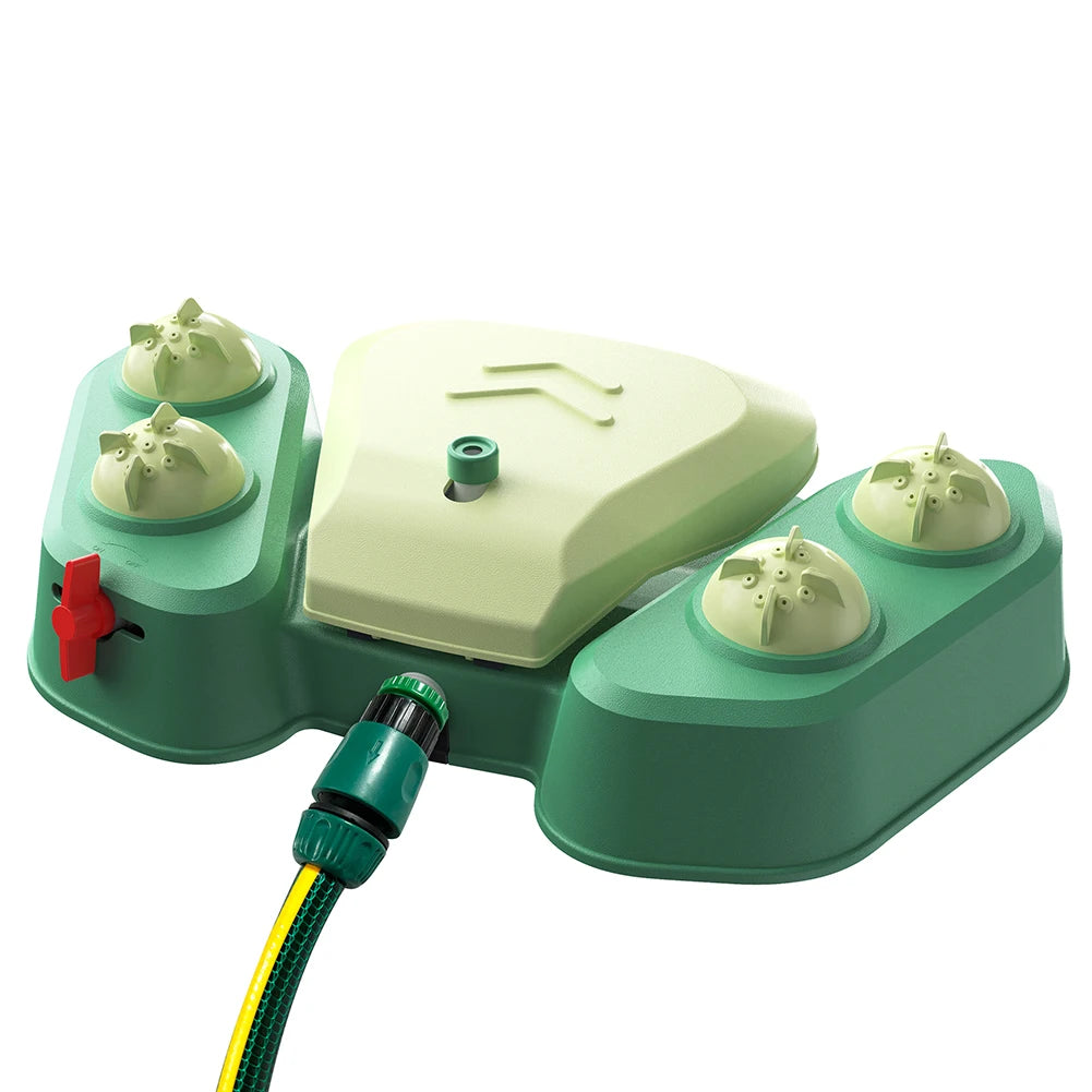 Dog Playing Water Toy Step on Sprinkler Activated Automatic Squirting Water Provides for Pet Water Sprinkler for Garden Watering