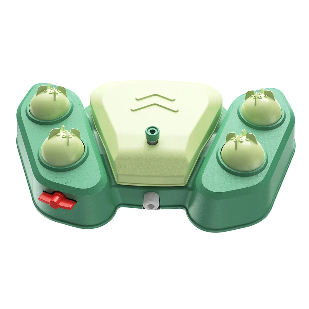 Dog Playing Water Toy Step on Sprinkler Activated Automatic Squirting Water Provides for Pet Water Sprinkler for Garden Watering