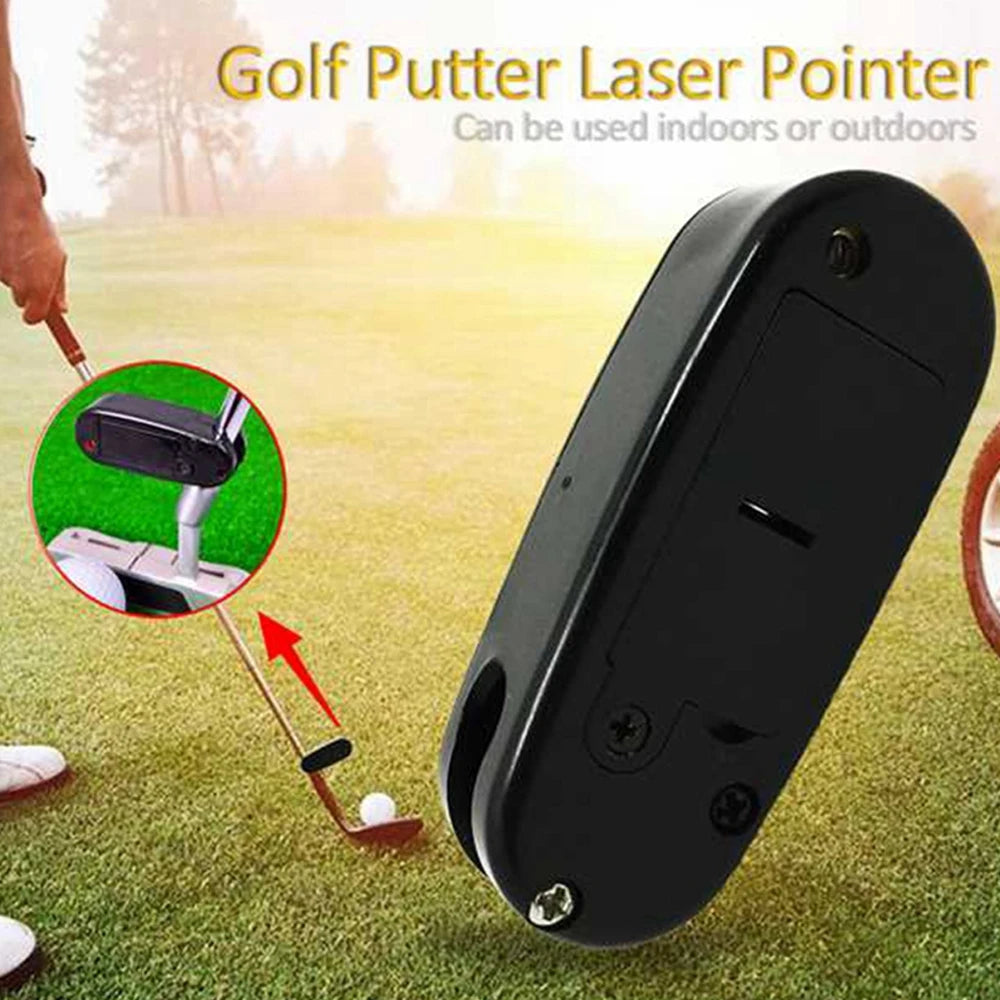 Mini Black Golf Putter Laser Pointer Putting Training