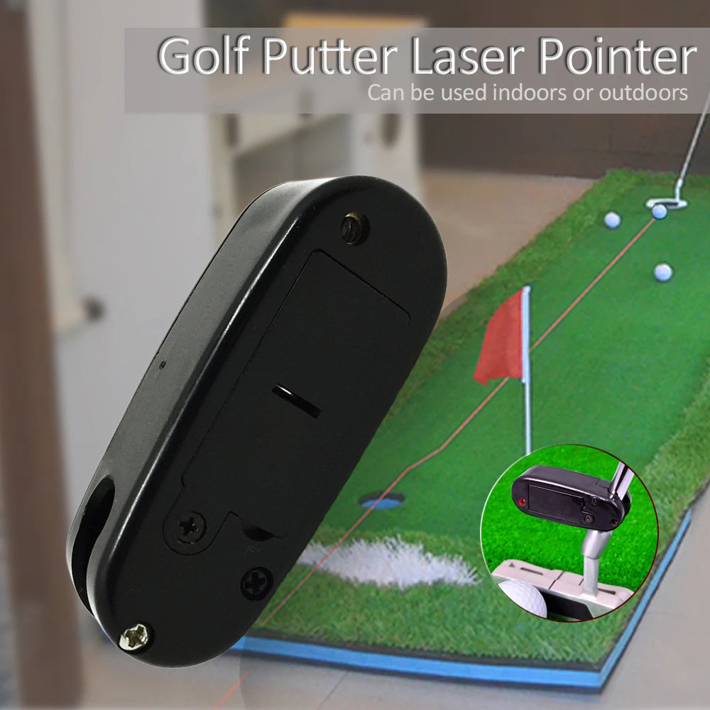 Mini Black Golf Putter Laser Pointer Putting Training