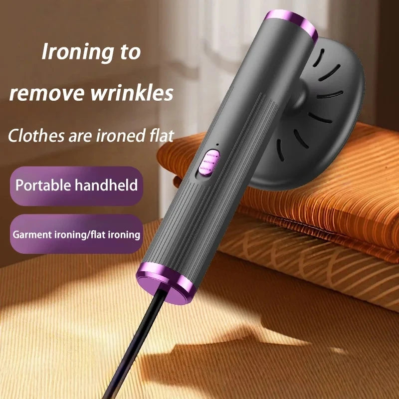 Handheld Steamer Iron USB Portable Mini for Clothes Fast Heating Travel Garment Fabric Press Machine with Handle Home Use 2026